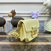 Fortok Louis Vuitton Dauphine Bag Yellow M22597 20x15x9cm - 2