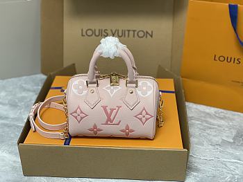 Fortok Louis Vuitton Speedy Bandoulière 20 Bag Pink M46518 20.5x13.5x12cm