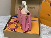 Fortok Louis Vuitton Capucines Bag Pink M22375 27x18x9cm - 5