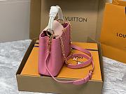 Fortok Louis Vuitton Capucines Bag Pink M22375 27x18x9cm - 4