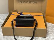 Fortok Louis Vuitton Twist Lock XL Bag Black M22029 16.5x19x8.5cm - 6