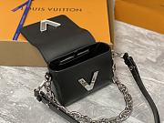 Fortok Louis Vuitton Twist Lock XL Bag Black M22029 16.5x19x8.5cm - 4