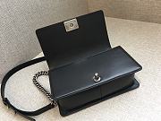 Fortok Chanel Leboy Lambskin Bag Black 25cm - 3