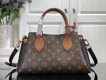 Fortok Louis Vuitton Opera BB Monogram Canvas Bag Black M46495 26x18x15cm