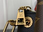 Fortok Louis Vuitton Opera BB Monogram Canvas Bag Black M46495 26x18x15cm - 3