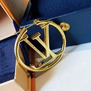 Fortok Louis Vuitton Hoop Earrings Large - 3