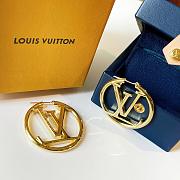 Fortok Louis Vuitton Hoop Earrings Large - 2