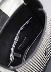 Fortok Saint Laurent Le5à7 Embellished Shoulder Bag 23×22×8.5cm - 4