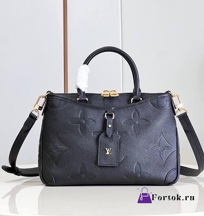 Fortok Louis Vuitton Trianon Bag Black M46488 28x18x8cm - 1