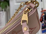 Fortok Louis Vuitton Easy Pouch Pink M82346 19x11.5x3cm - 4