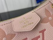 Fortok Louis Vuitton Easy Pouch Pink M82346 19x11.5x3cm - 3