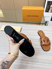 Fortok Louis Vuitton Isola Flat Mule Brown - 2