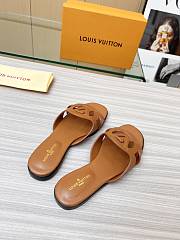 Fortok Louis Vuitton Isola Flat Mule Brown - 3