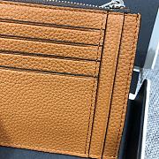Fortok Loewe Cardholer In Solf Grained Calfskin 12x9.5cm - 4