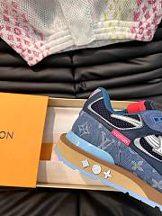 Fortok Louis Vuitton Run Away Sneaker Blue - 6