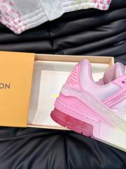 Fortok Louis Vuitton Trainer Sneakers Pink - 6