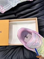 Fortok Louis Vuitton Trainer Sneakers Pink - 2
