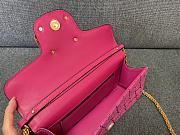 Fortok Valentino VLogo Signature Beaded Calfskin Shoulder Bag Pink - 3