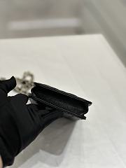 Fortok Chanel 23P Bow Woc Phone Bag Black 17x3x10cm - 5