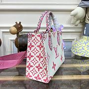 Fortok Louis Vuitton Bythepool Onthego PM Bag Pink M22976 25x19x11.5cm - 6