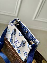 Fortok Louis Vuitton Bythepool Onthego PM Bag Blue M22976 25x19x11.5cm - 2