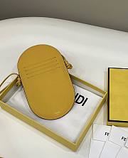 Fortok Fendi O’Lock Phone Pouch Yellow 22×1×13.5cm - 6