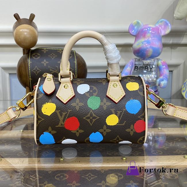 Fortok Louis Vuitton Nano Speedy LVxYK Bag M81979 16x11x9cm - 1