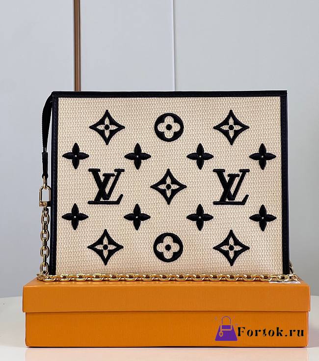 Fortok Louis Vuitton Toiletry Pouch On Chain M82521 25x20x5.5cm - 1
