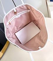 Fortok Louis Vuitton By The Pool Neverfull MM Bag Beige M22839 31x28x14cm - 6