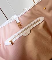 Fortok Louis Vuitton By The Pool Neverfull MM Bag Beige M22839 31x28x14cm - 4