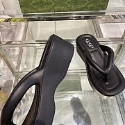Fortok Gucci Flip Flops Black - 6