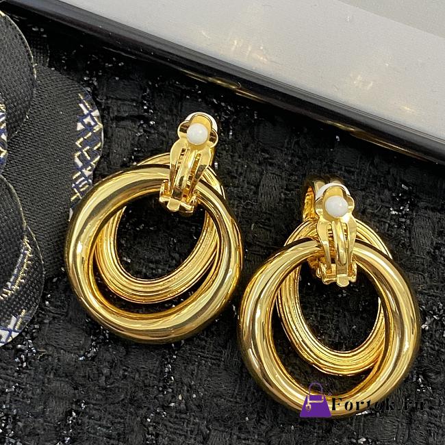 Fortok Dior Earrings E3014  - 1