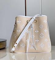 Fortok Louis Vuitton Bythepool Néonoé MM Bag Beige M22852 26x26x17.5cm - 1