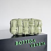 Fortok Bottega Veneta Small Cassette Bag Travertine 25x12x12cm - 2