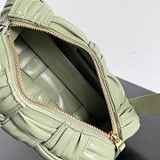 Fortok Bottega Veneta Small Cassette Bag Travertine 25x12x12cm - 4