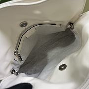 Fortok Gucci Blondie Small Tote Bag White 24x30x6cm - 6