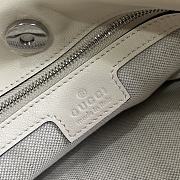 Fortok Gucci Blondie Small Tote Bag White 24x30x6cm - 3