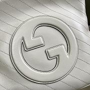 Fortok Gucci Blondie Small Tote Bag White 24x30x6cm - 2