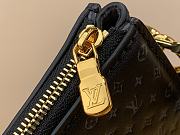 Fortok Louis Vuitton Lexington Pouch Bag Black 21.5x13x5.5cm - 4