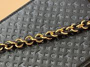 Fortok Louis Vuitton Lexington Pouch Bag Black 21.5x13x5.5cm - 6