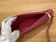 Fortok Louis Vuitton Lexington Pouch Bag Pink 21.5x13x5.5cm - 5
