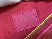 Fortok Louis Vuitton Lexington Pouch Bag Pink 21.5x13x5.5cm - 6