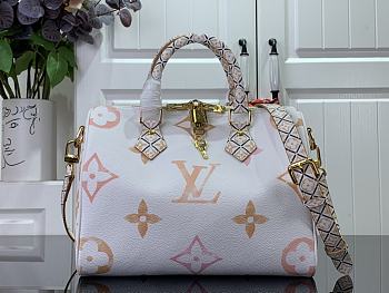 Fortok Louis Vuitton Bythepool Speedy Bandoulière 25 Bag Beige M22987 25x19x15cm