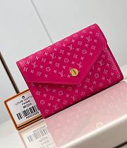 Fortok Louis Vuitton Victorine Wallet Pink 12x9.5x1.5cm - 1