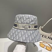 Fortok Dior Bucket Hat Blue/ Light Blue - 3