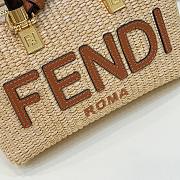 Fortok Fendi By The Way Mini Boston Bag 18x8x12cm - 4