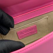 Fortok Jacquemus Le Chiquito Long Bag Pink 21x10x6cm - 2