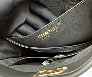 Fortok Chanel 23A Hobo Hippie Bag Black 26x25x7.5cm - 6