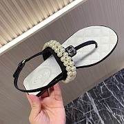 Fortok Chanel Pearl Thong Sandals (3 Colors) - 4