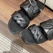 Fortok Hermes Grace Sandals Black - 2
